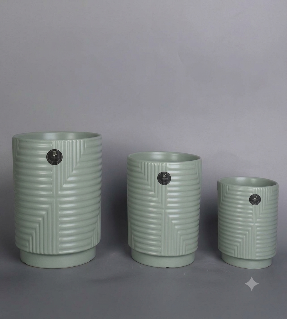 Set of 3 premium luxury pot