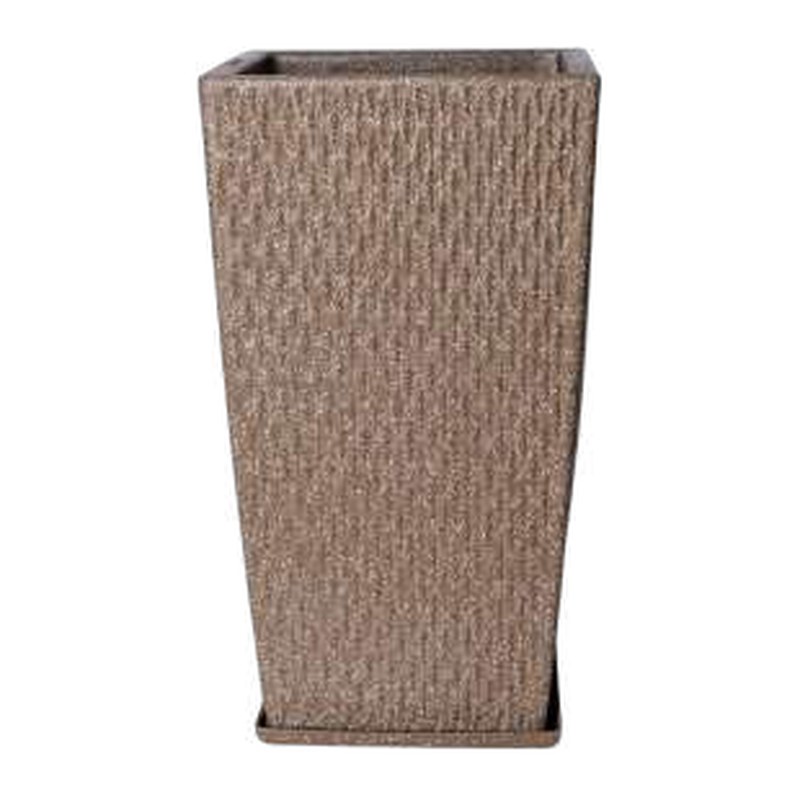 Luxer planter with tray