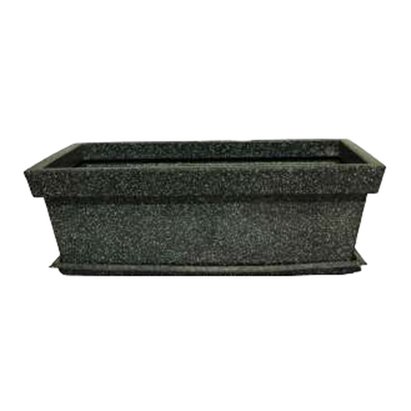 Moscow planter with tray - 18" (46.5 × 30.5 × 14.5 cm)