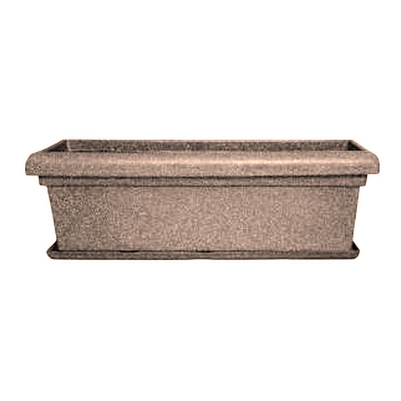 Hollywood planter with tray, image 8 of 8
