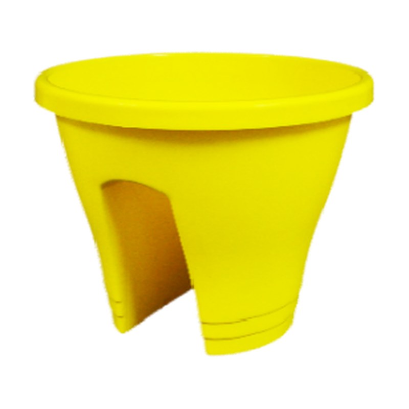 Glory railing pot with locks (12")