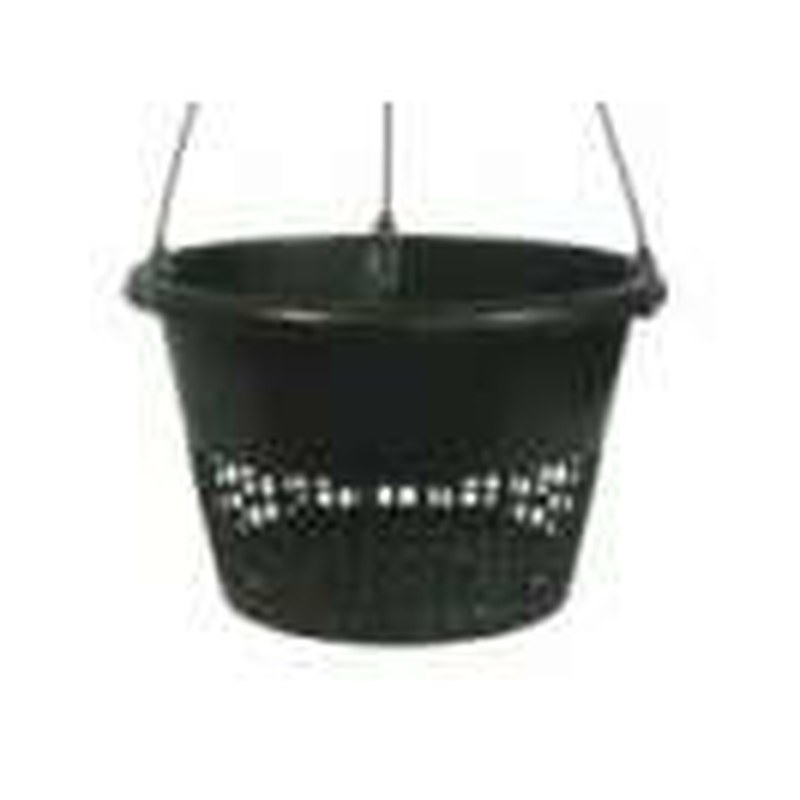 Orchid hanging pot - with metal chain (8.75")