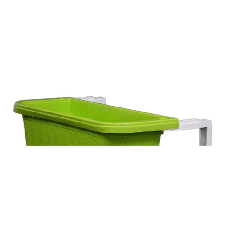 Petunia railing planters with all accessories (18")