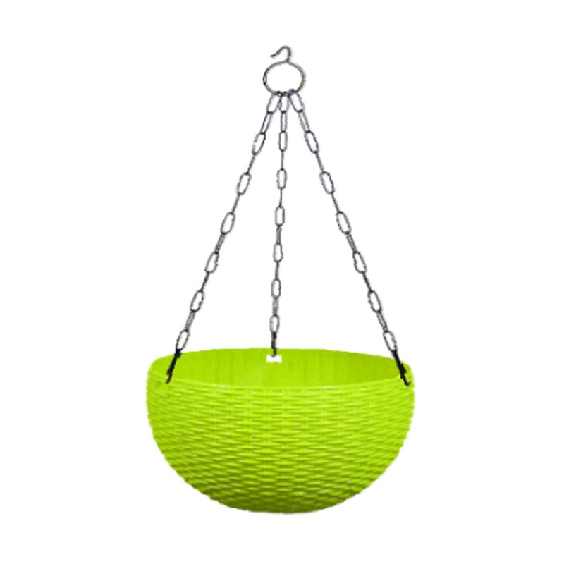 Rattan hanging pot without chain - 7.1"