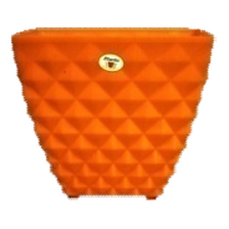 Square diamond pot (4")