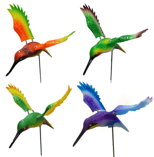Kingfisher garden stakes