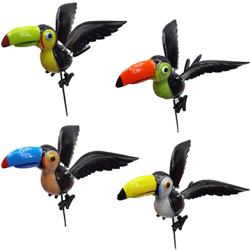 Toucan garden stakes