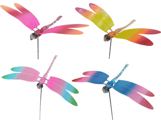 Dragonfly garden stakes