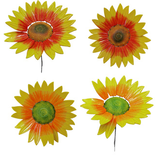 Sunflower garden stakes