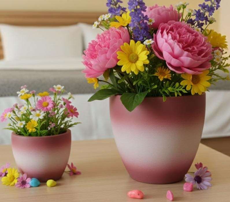 Terracotta planter set 3093 B