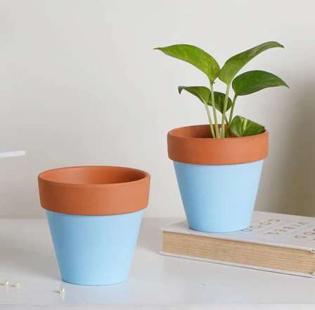 Terracotta planter set 3073