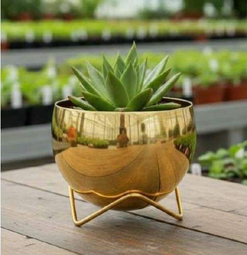 Lavender pots in plating brass 1321 copper, image 2 of 2