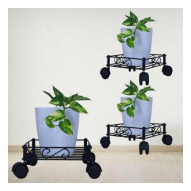 Mild steel rectangular plant stand 1910