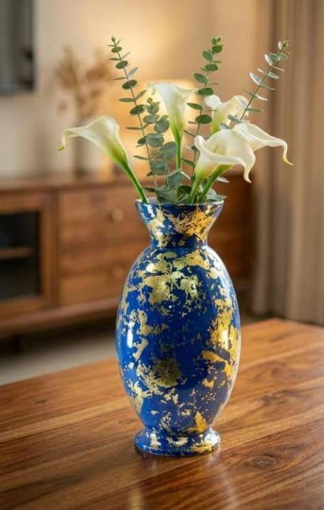 Metal flower vase 1237B