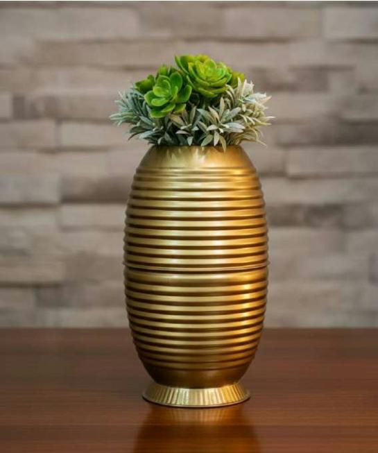 Metal flower vase 1238B