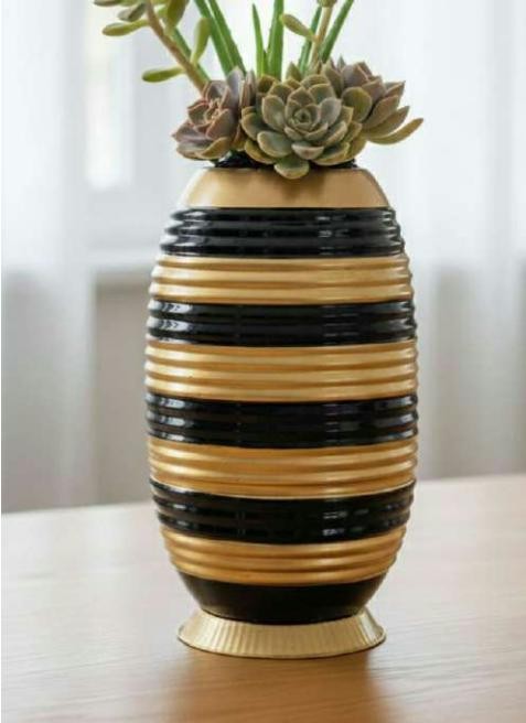 Metal flower vase 1238D