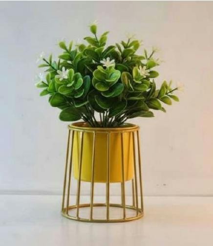 Metal mini pot with stand 1341E