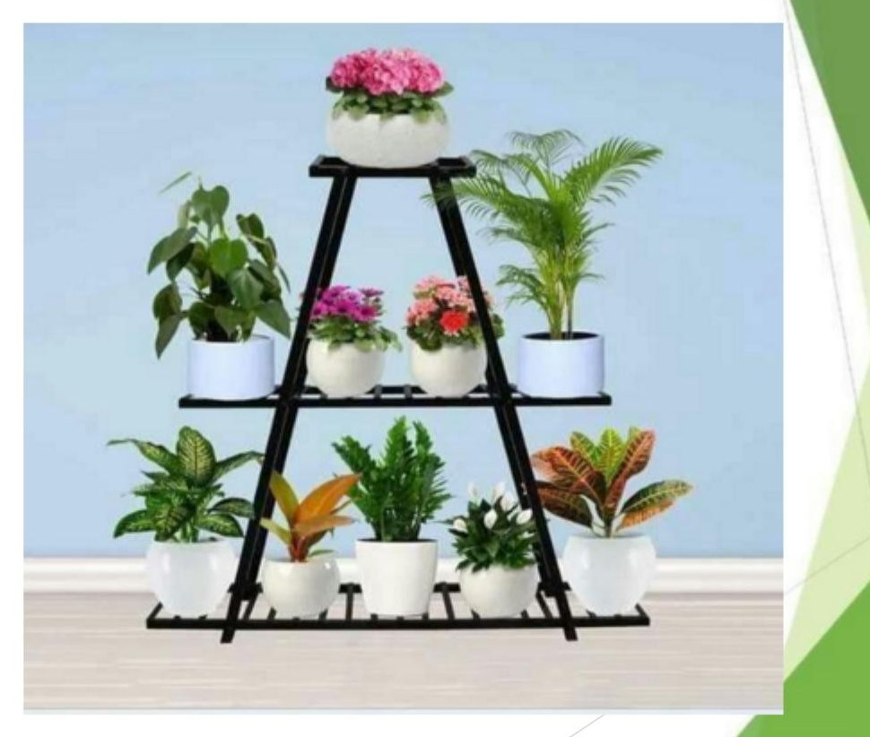 Detachable multi pot stand 1344 black