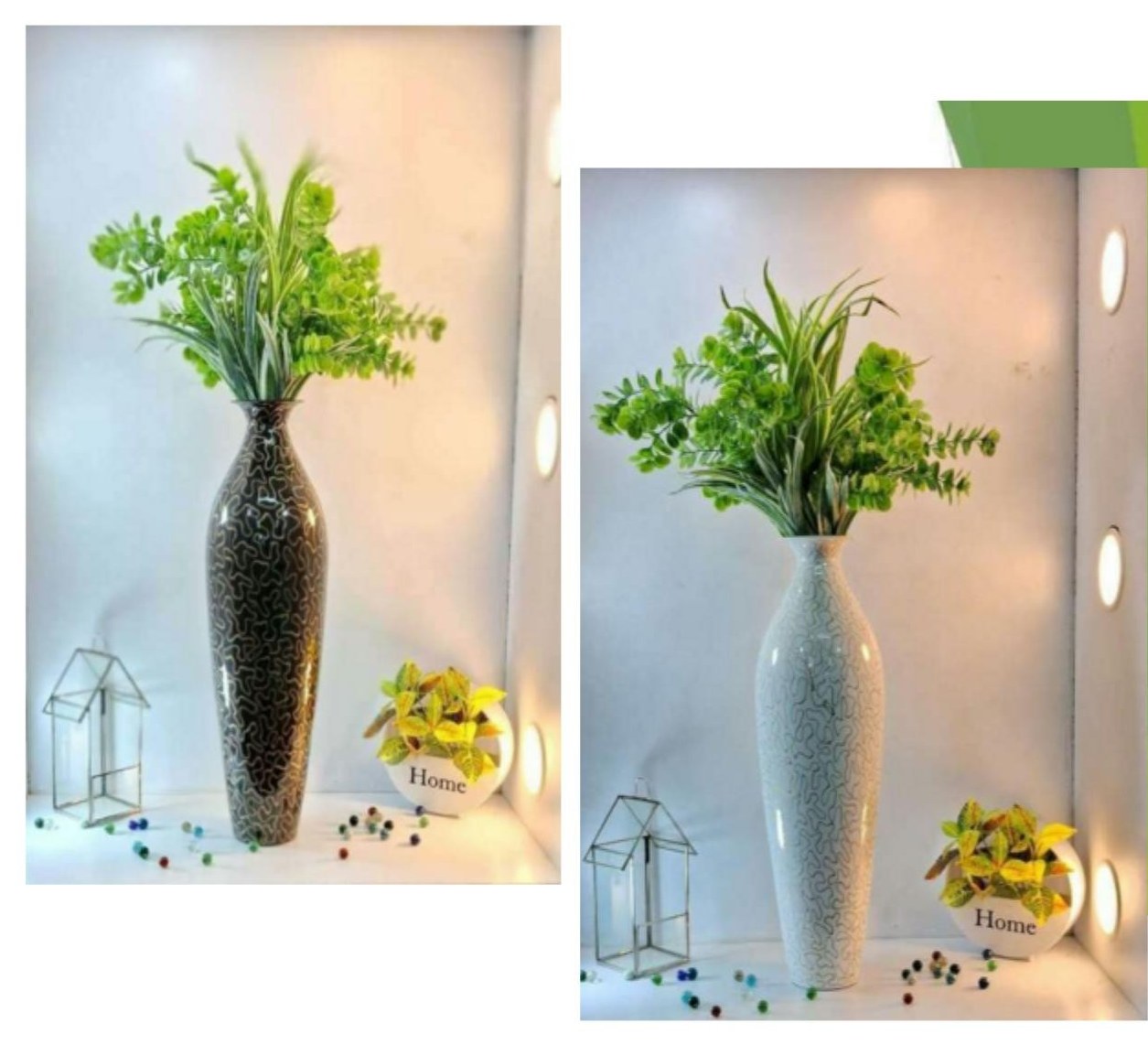 Metal vase 1233H