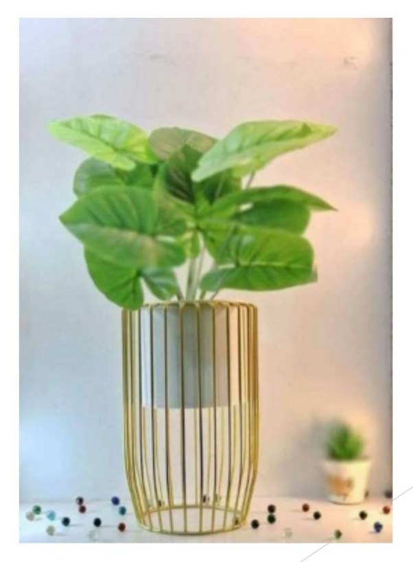 Pot with golden stand 2022B
