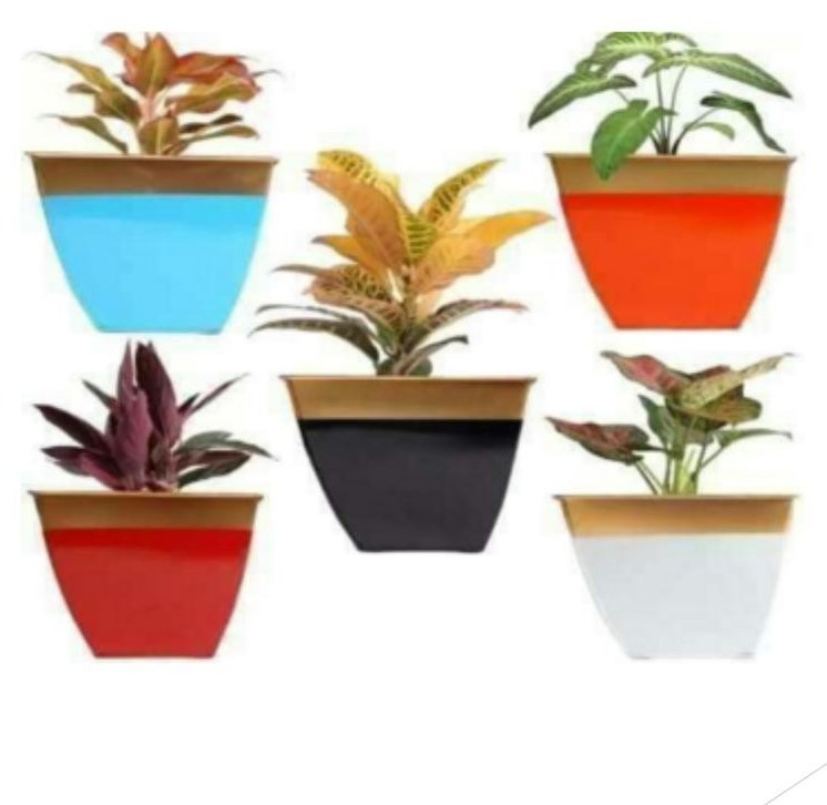 Multicolor tapered planter 1353
