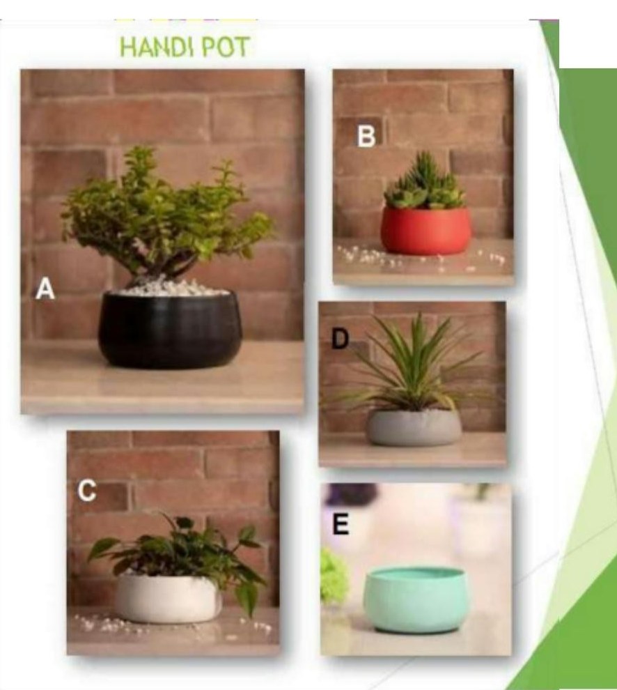 Metal planter 1330