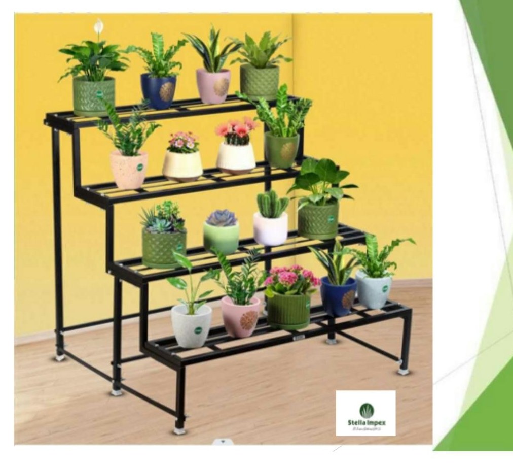 Iron 4-tier stairs detachblestand 1221C