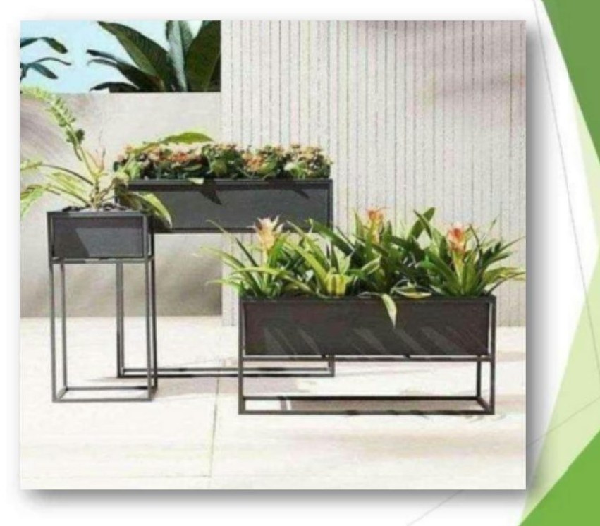 Set of 3 planters 1191