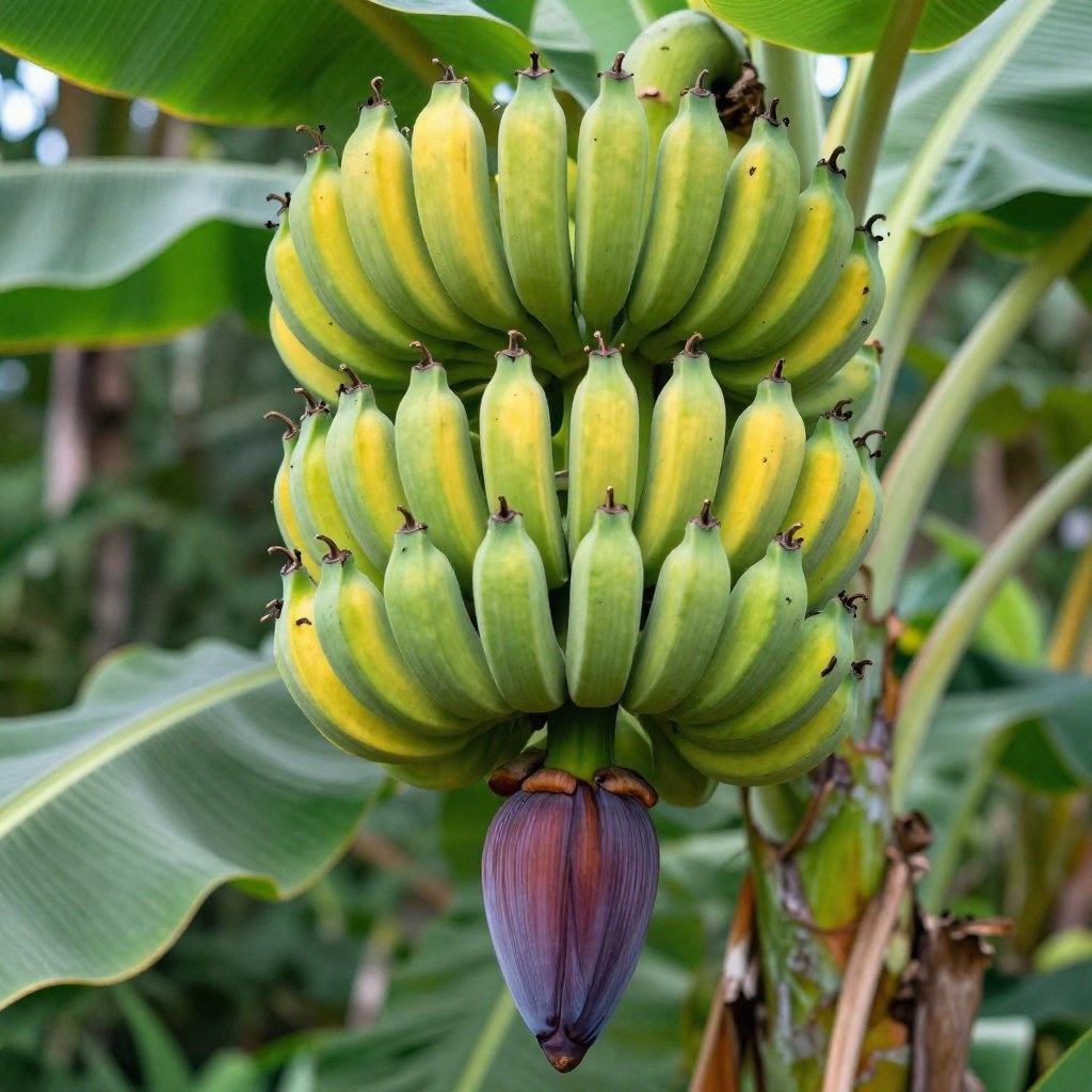Banana plant