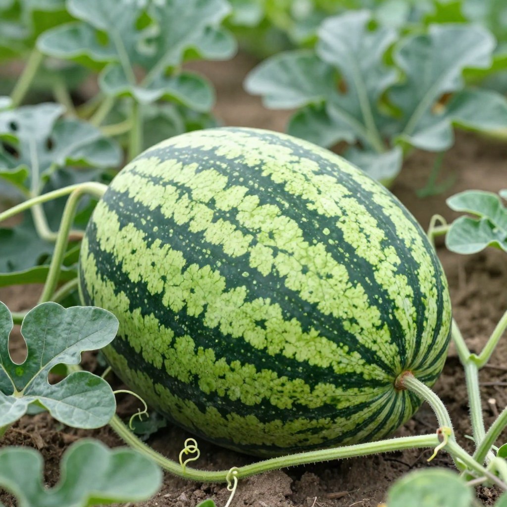 Watermelon plant