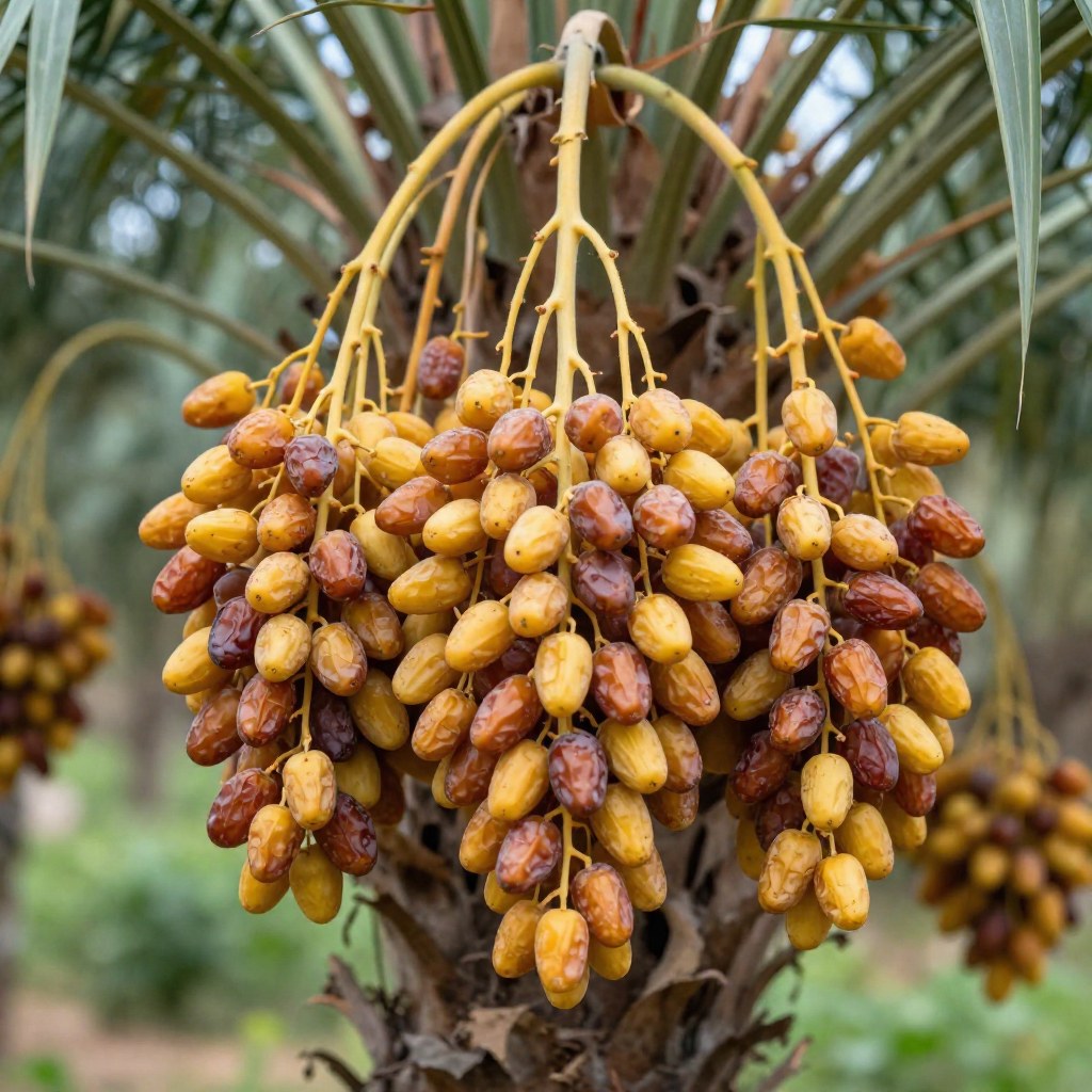 Date palm plant