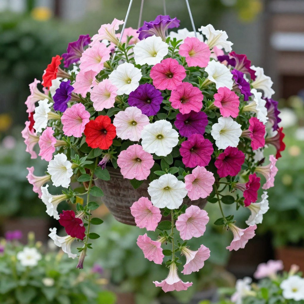 Petunia Super Cascade Mix - Pack of 30