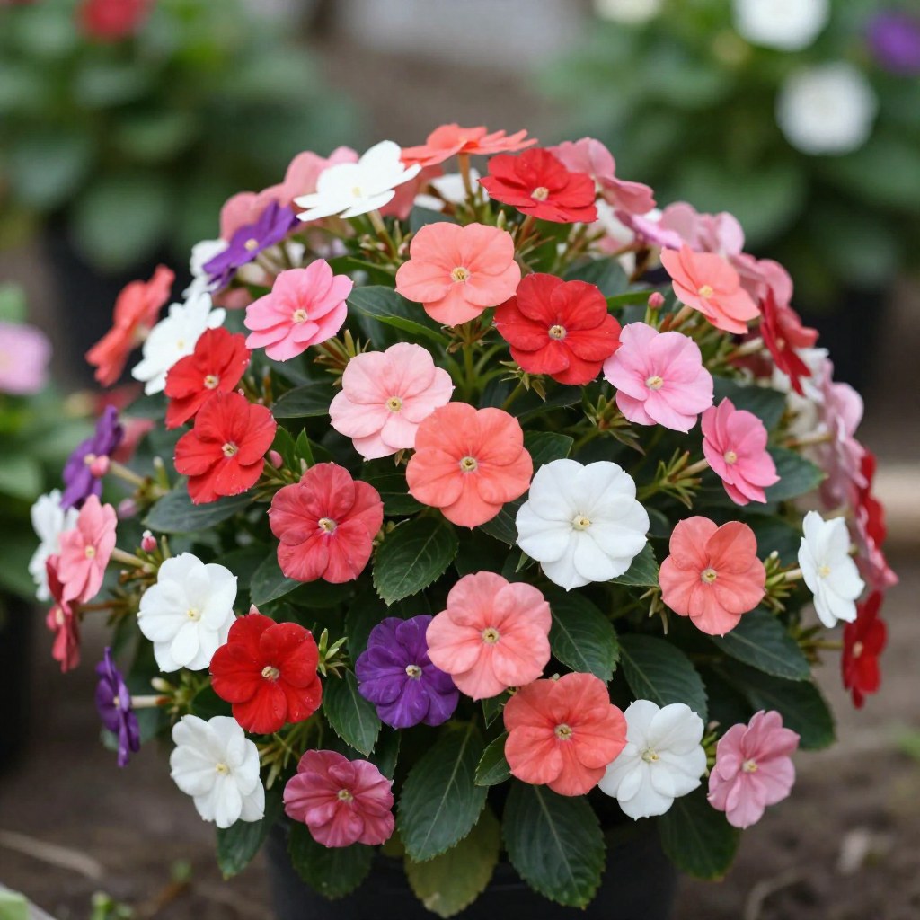 Impatiens Mix - Pack of 30