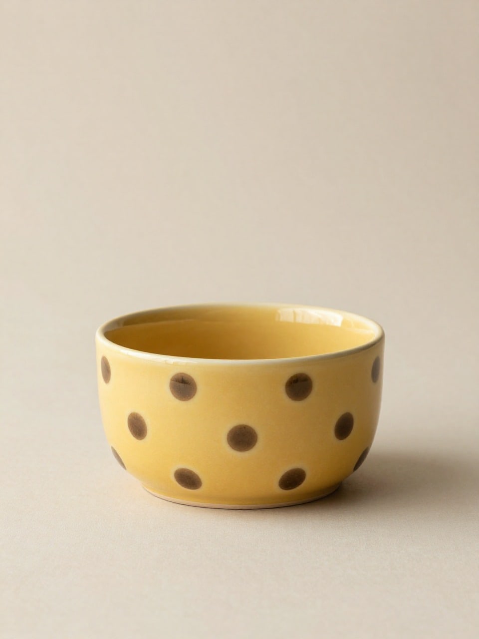 Polka Dot Ceramic Pot - 4 inch