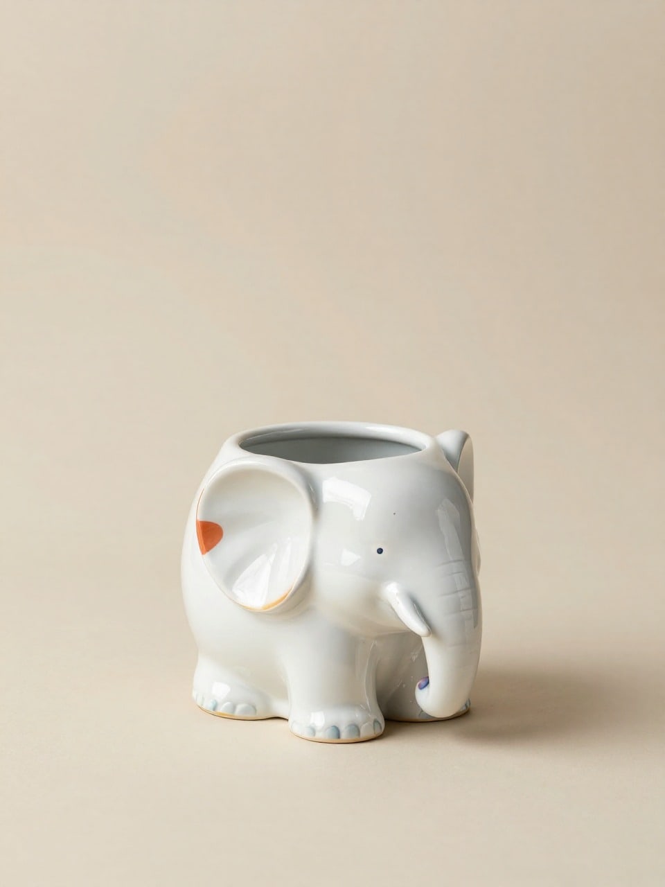 Elephant Ceramic Planter