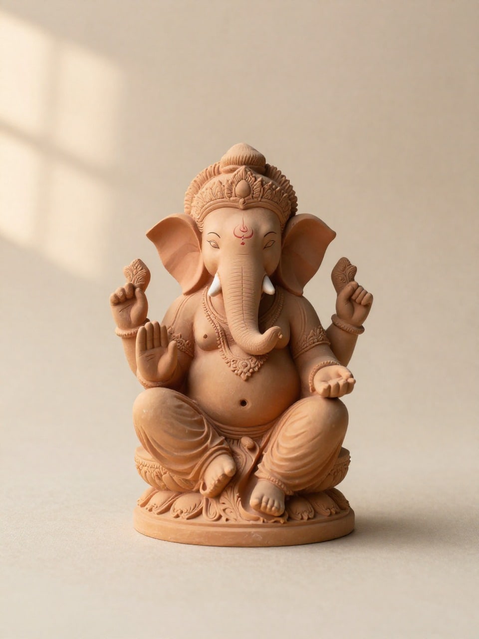 Terracotta Ganesha Idol