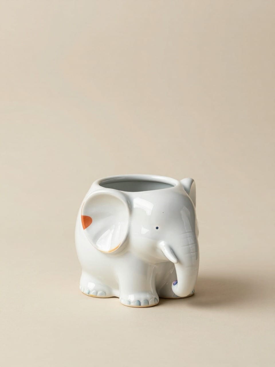 Elephant Ceramic Planter