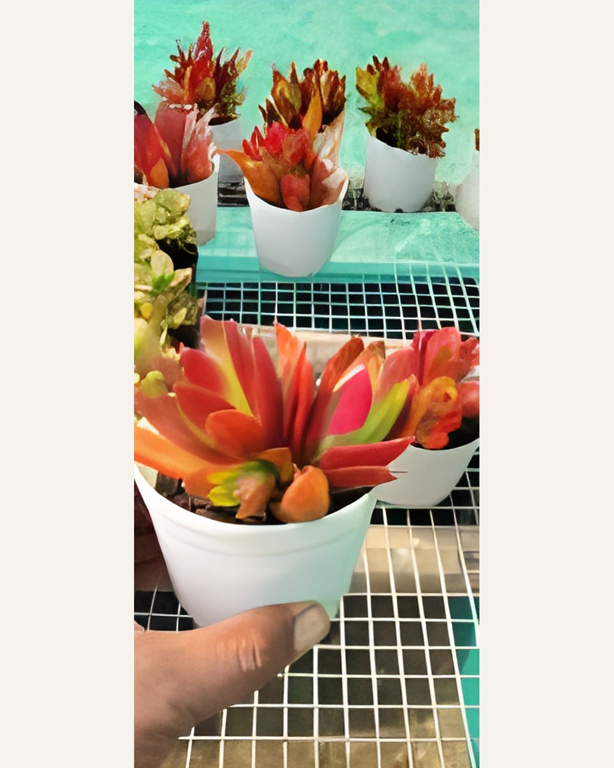 Campfire Red Succulent (Bare Rooted)