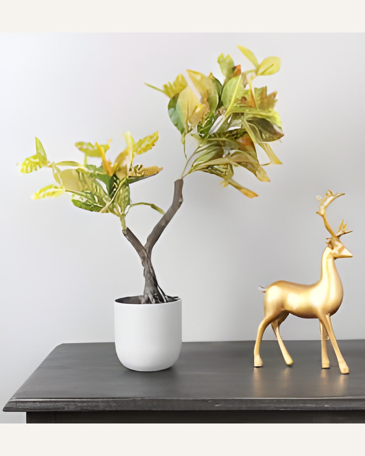 Artificial Croton Bonsai