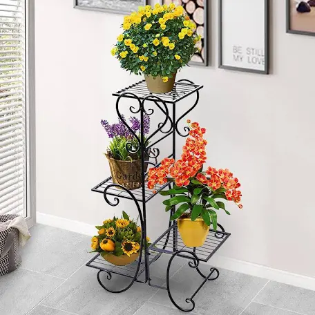 4 feet tall 4 pot stand