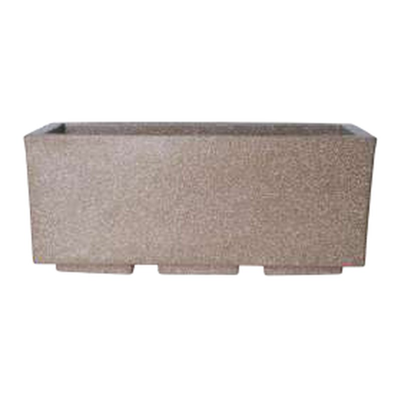 France planter with wheels - 24" (62 × 28 × 27 cm)