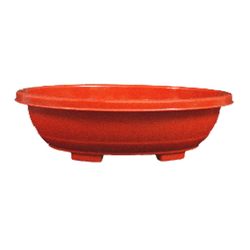Imperial oval bonsai tray - 6"