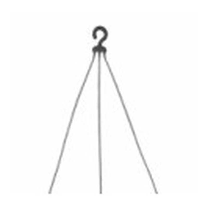 Orchid hanging pot - with hanger (8.75")