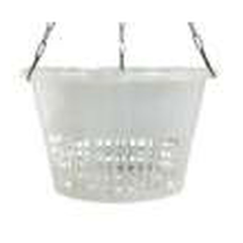 Orchid hanging pot - with metal chain (8.75"), image 2 of 2