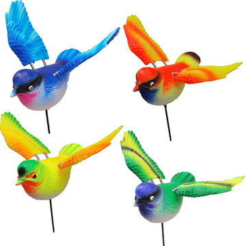 Flying bird garden stakes