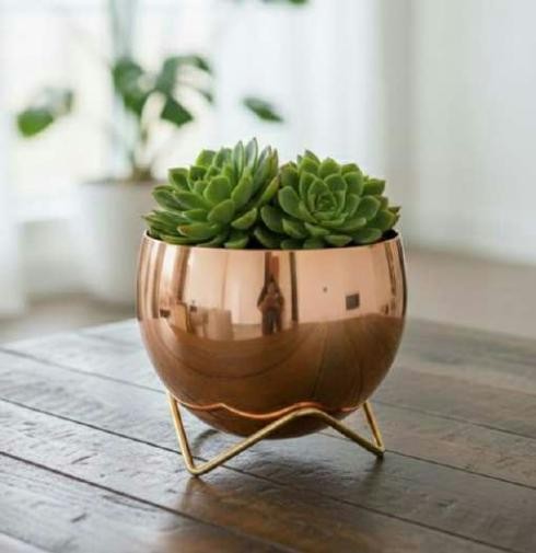 Lavender pots in plating brass 1321 copper
