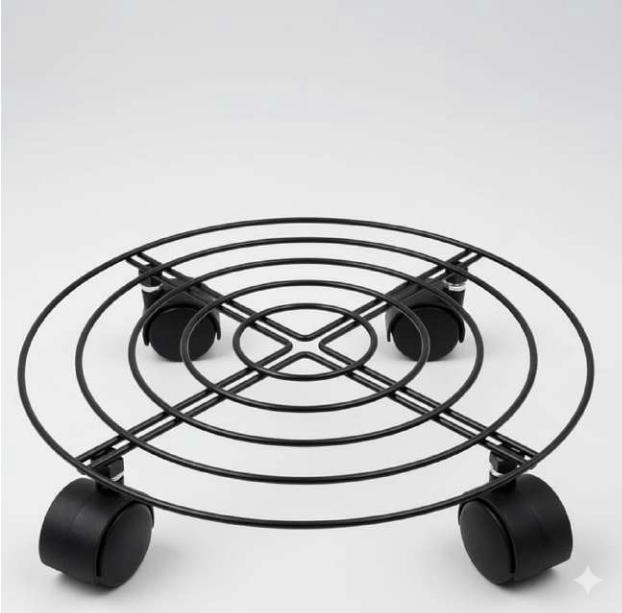 Plant stand with wheel 1428