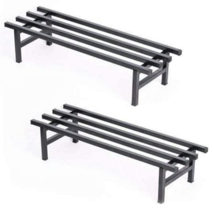 Iron heavy plant stand 1178 black