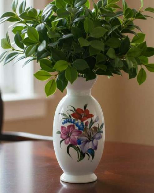 Metal flower vase 1237H, image 2 of 2