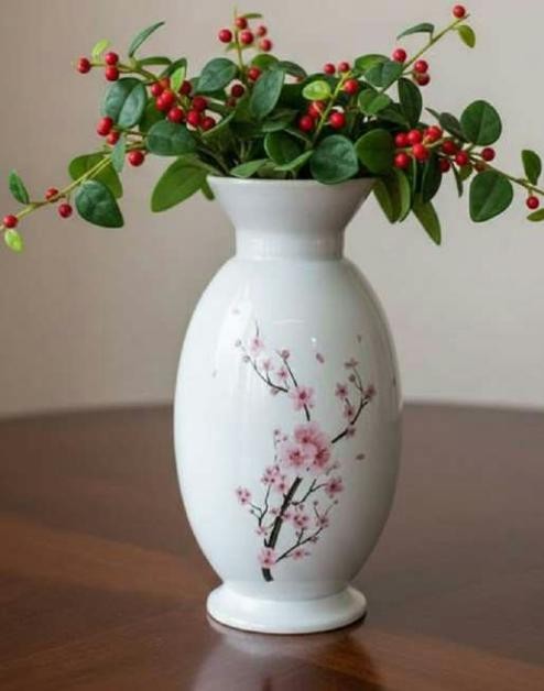 Metal flower vase 1237H